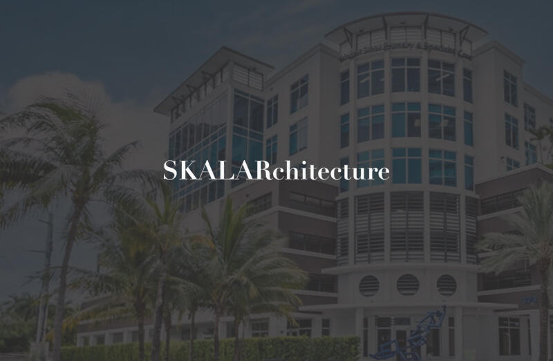 Seven Park Residences – Architecture by SKLARchitecture Logo of SKLARchitecture, architectural firm behind the design of Seven Park Residences in Hallandale-Hollywood, known for innovative modern buildings.